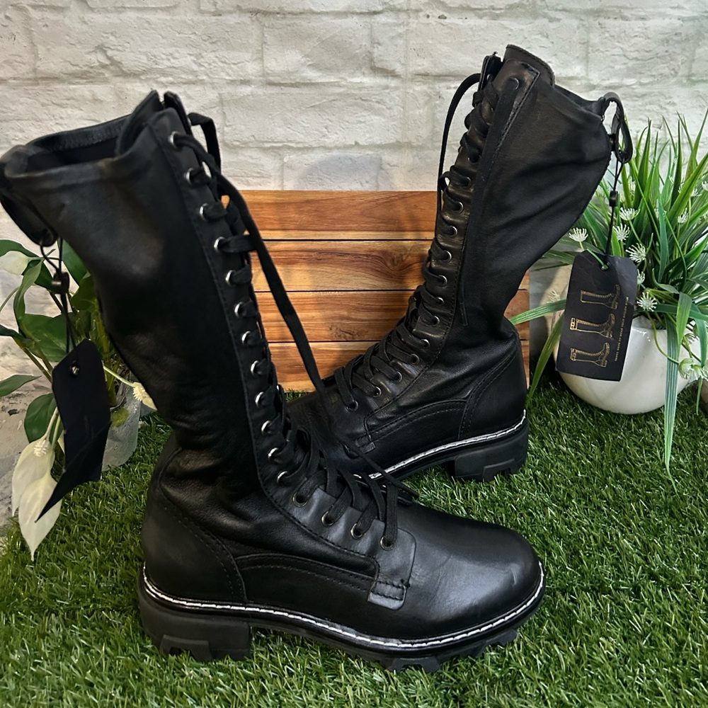 Rag & Bone Shiloh Combat Boot Size 38.5 Us 8.5 Ne… - image 8